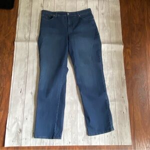 Gloria Vanderbilt jeans, dark wash, size 14, Amanda style